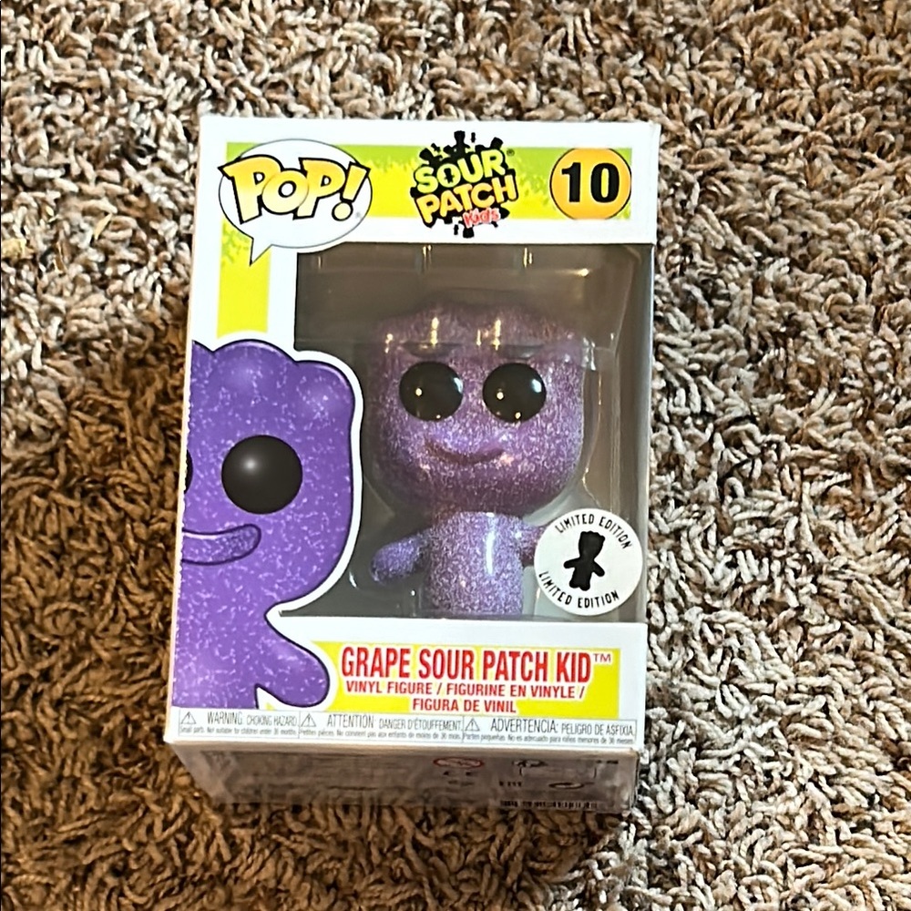 Funko Pop Grape Sour Patch Kid Vinyl Figure Limited Edition